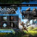 Horizon zero dawn Preorder
