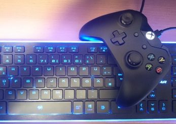 Xbox One - Gamepad, Tastatur