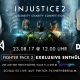 Injustice 2 Gamescom Livestream Banner